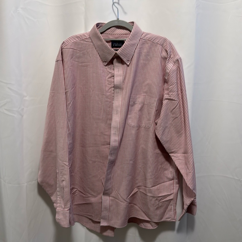 Stanford travel winkle free oxford button down dress shirt